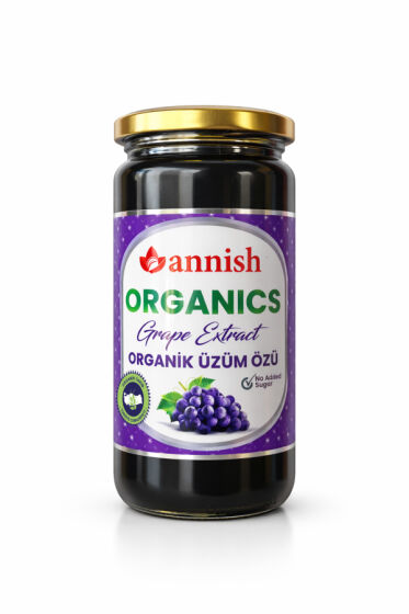 Annish Organik Üzüm Özü 640 gr - 1
