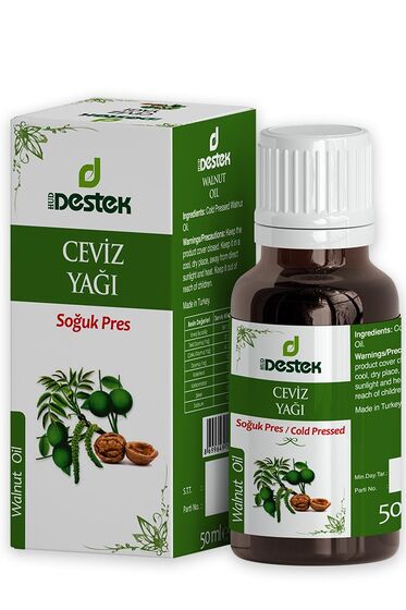 Ceviz Yağı (Soğuk Pres) 50 ml