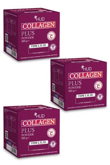 Collagen Plus Powder 300 g - Toz Kolajen (3 Adet)