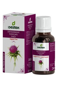 Destek - Devedikeni Tohumu Yağı (Soğuk Pres) 20 ml