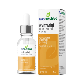 E Vitamini Nemlendiricili Cilt Bakım Serum 30 ml - Biodestek
