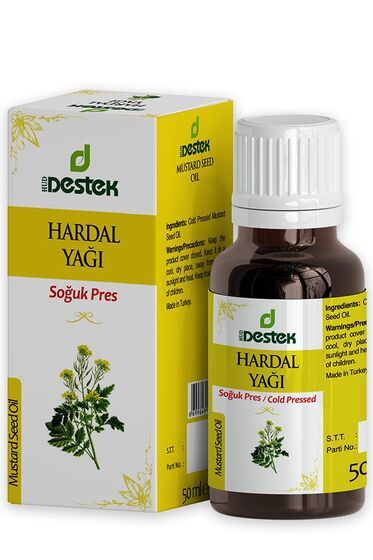 Hardal Yağı (Soğuk Pres) 50 ml