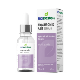 Hyaluronik Asit Nemlendiricili Cilt Bakım Serum 30 ml - Biodestek