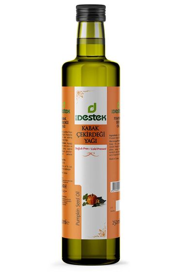 Kabak Çekirdeği Yağı (Soğuk Pres) 250 ml - 3