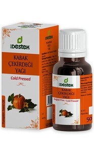 Destek - Kabak Çekirdeği Yağı (Soğuk Pres) 50 ml