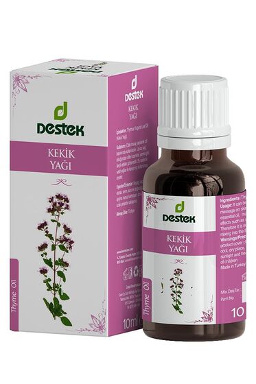 Kekik Yağı 10 ml (Karvakrol/Carvacrol İçerir)