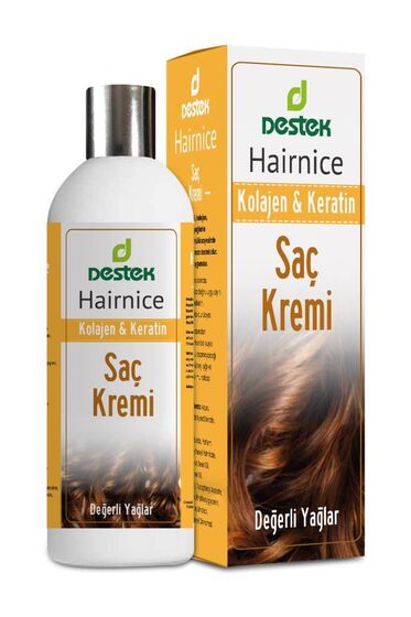 Kolajen ve Keratin Saç Bakım Kremi 330 ml - 1