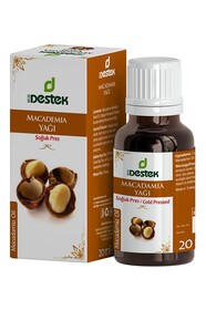 Destek - Macadamia Yağı (Soğuk Pres) 20 ml