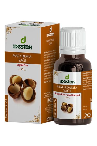 Macadamia Yağı (Soğuk Pres) 20 ml - 1