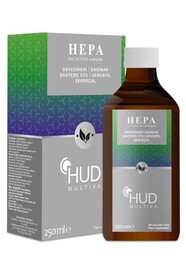 Multiva Hepa / Devedikeni, Enginar ve Kolin İçeren Takviye Edici Gıda 250 ml - Hud