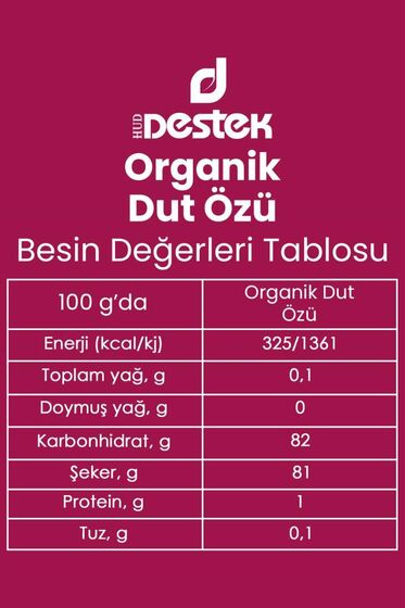 Organik Dut Özü 315 gr - 3