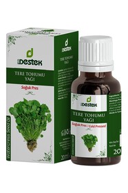 Tere Tohumu Yağı (Soğuk Pres) 20 ml - Destek