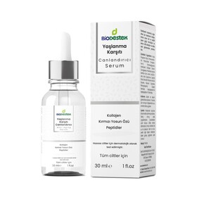 Yaşlanma Karşıtı, Kolajen Cilt Bakım Serumu 30 ml - 1